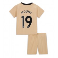 Fotbalové Dres Chelsea Mason Mount #19 Dětské Alternativní 2022-23 Krátký Rukáv (+ trenýrky)